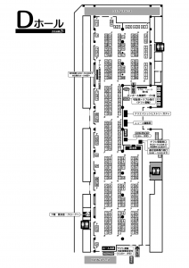 SC2020SummerDホール場内案内図